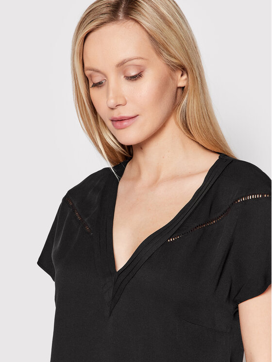 Blusa W2YH44 WEAE2 Nero Regular Fit