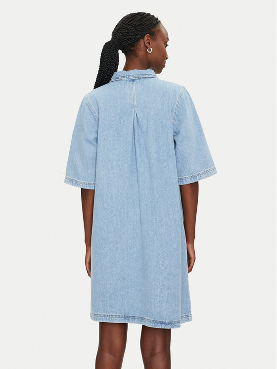 ONLY ONLY Rochie de blugi Gry 15335635 Albastru Regular Fit