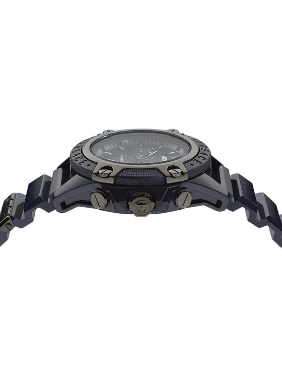 Versace Versace Zegarek VE8P00624 Niebieski