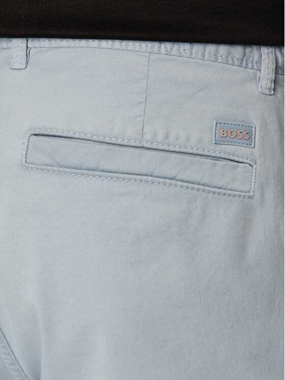 BOSS BOSS Шорти з тканини 50536723 Світло-синій Slim Fit