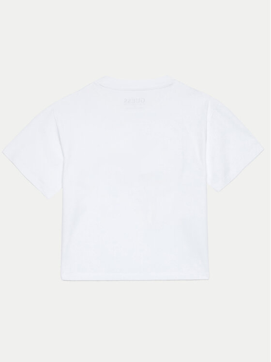 Guess Guess T-shirt J4BI05 J1314 Bianco Boxy Fit