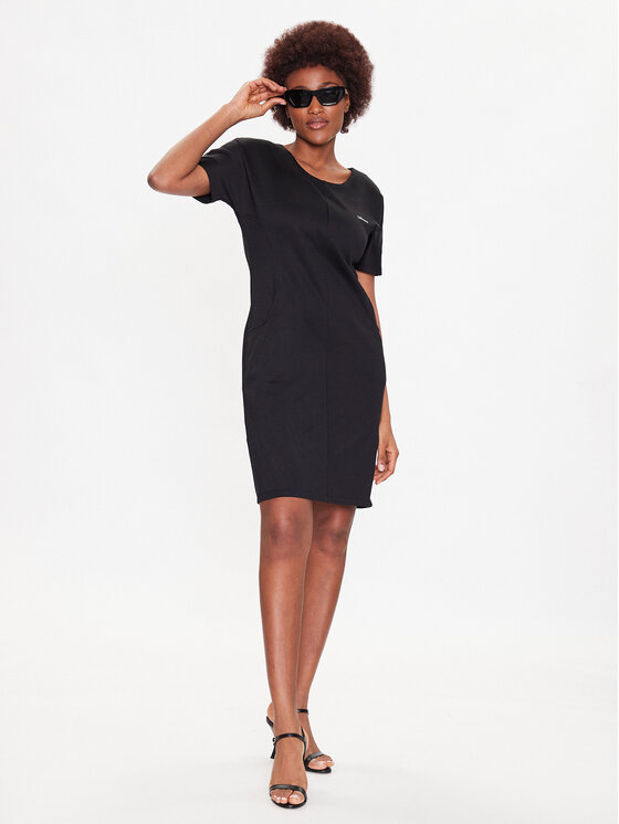 Liu Jo Sport Liu Jo Sport Rochie de zi TA3031 F0869 Negru Regular Fit