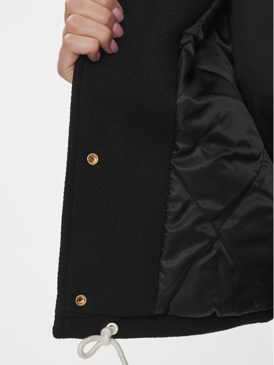 Tommy Jeans Tommy Jeans Bomberjacke Varsity DW0DW17236 Schwarz Relaxed Fit