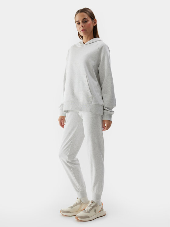 4F 4F Jogginghose 4FWSS24TTROF606 Grau Regular Fit