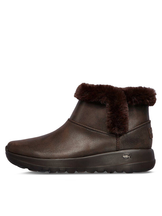 Skechers Skechers Členková obuv On-The-Go Joy Endeavor 144013/CHOC Hnedá