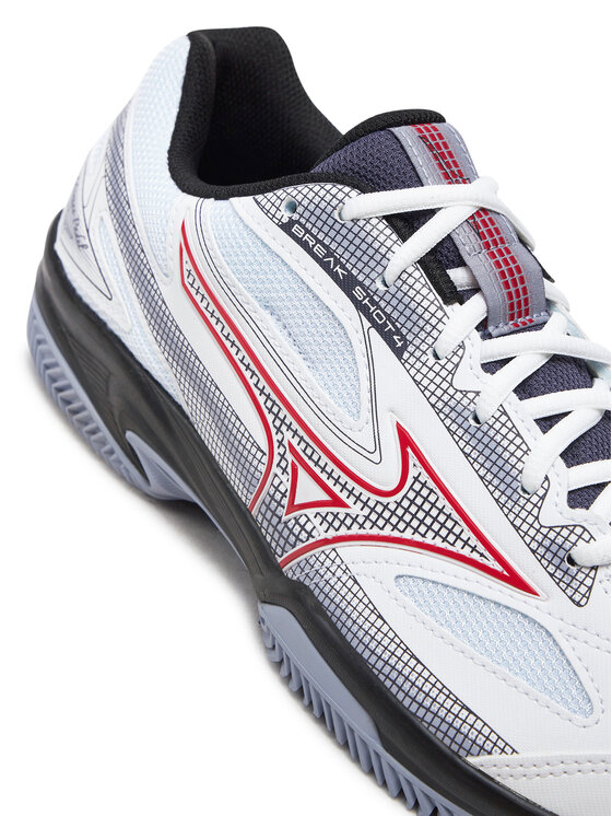 Mizuno Mizuno Buty do tenisa Break Shot 4 Padel 61GB2335 Biały