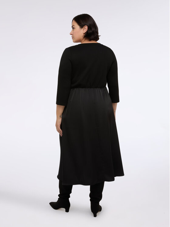 Fiorella Rubino Fiorella Rubino Vestito da giorno 7046T001691N033 Nero Flared Fit