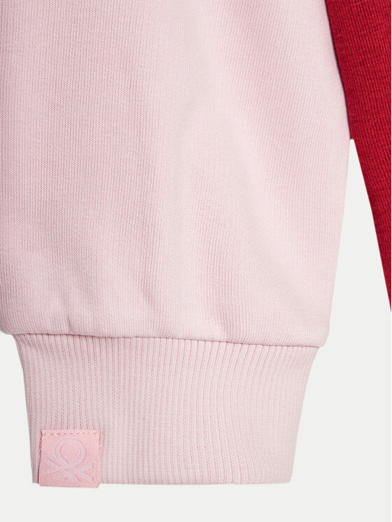 United Colors Of Benetton United Colors Of Benetton Суитшърт 32N4C400A Червен Regular Fit