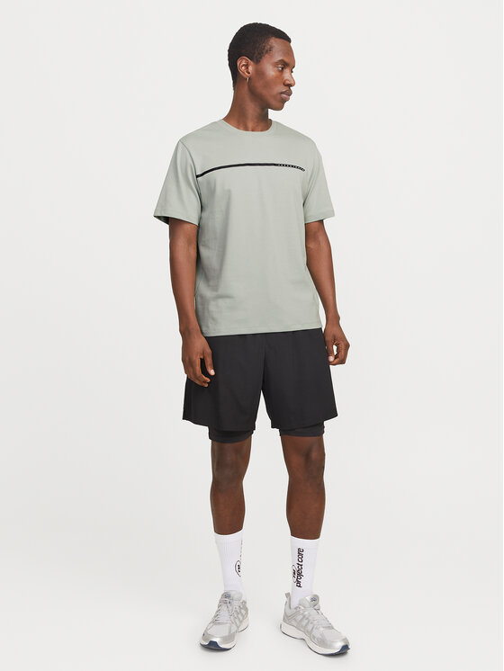 Jack & Jones Jack & Jones T-Shirt Fusion 12273120 Zielony Regular Fit