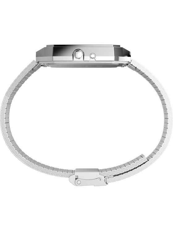 Timex Timex Zegarek TW2Y05900 Srebrny