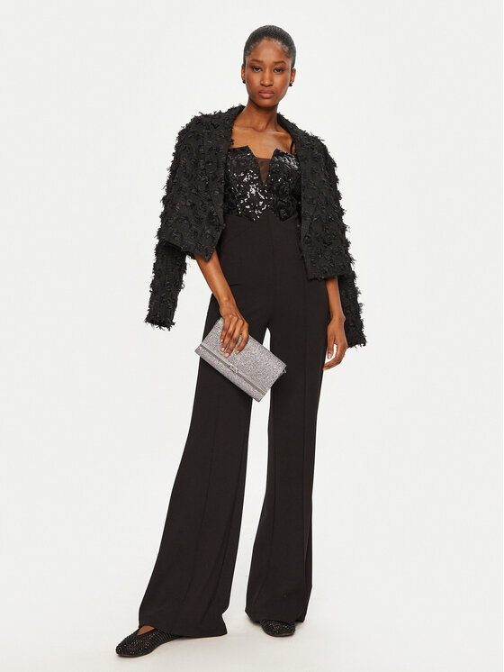 Rinascimento Rinascimento Jumpsuit CFC0019732002 Schwarz Regular Fit