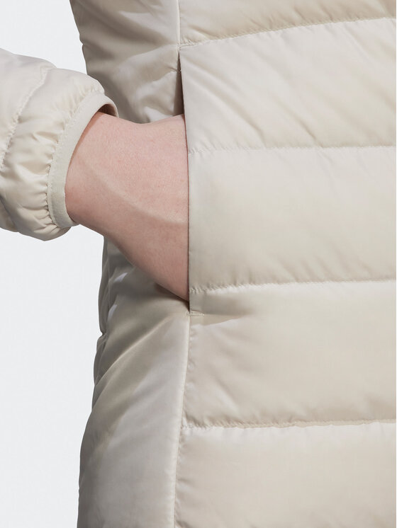 adidas adidas Pūkinė striukė Essentails Down HK4664 Écru Slim Fit