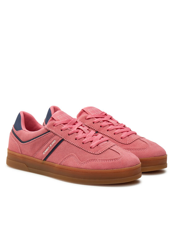 Tommy Jeans Tommy Jeans Tenisice The Greenwich Suede EN0EN02696 Ružičasta
