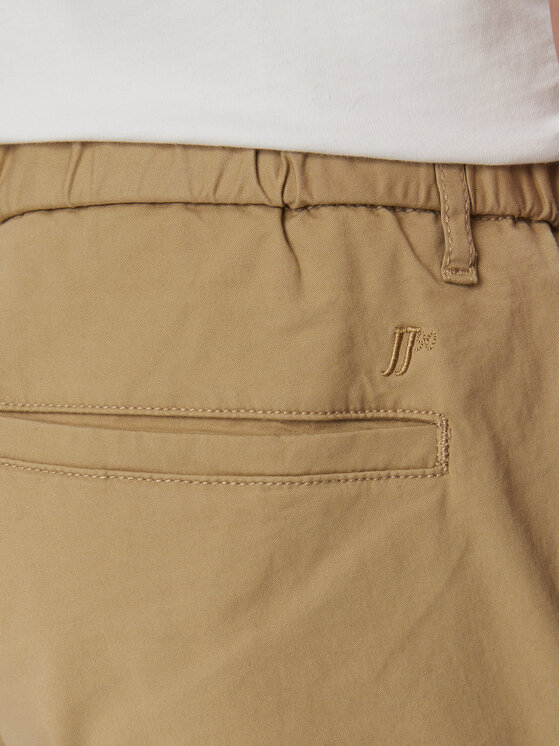 Jack & Jones Jack & Jones Bavlnené šortky Jaiden Rocco 12292831 Zelená Regular Fit