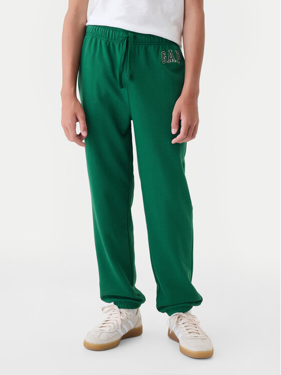 Gap Gap Sportinės kelnės 542339-00 Žalia Regular Fit