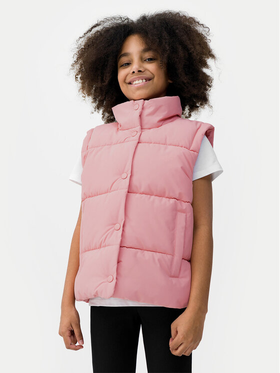 4F 4F Weste 4FJWSS24TVJAF082 Rosa Regular Fit