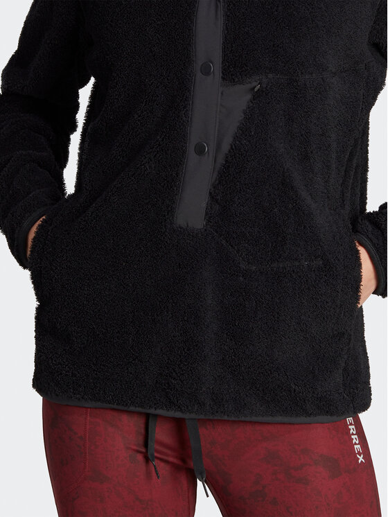 adidas adidas Fleece Terrex XPLORIC High-Pile-Fleece IB6555 Μαύρο Regular Fit
