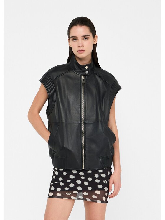 Liu Jo Liu Jo Gilet CF5163P037922222 Nero Regular Fit