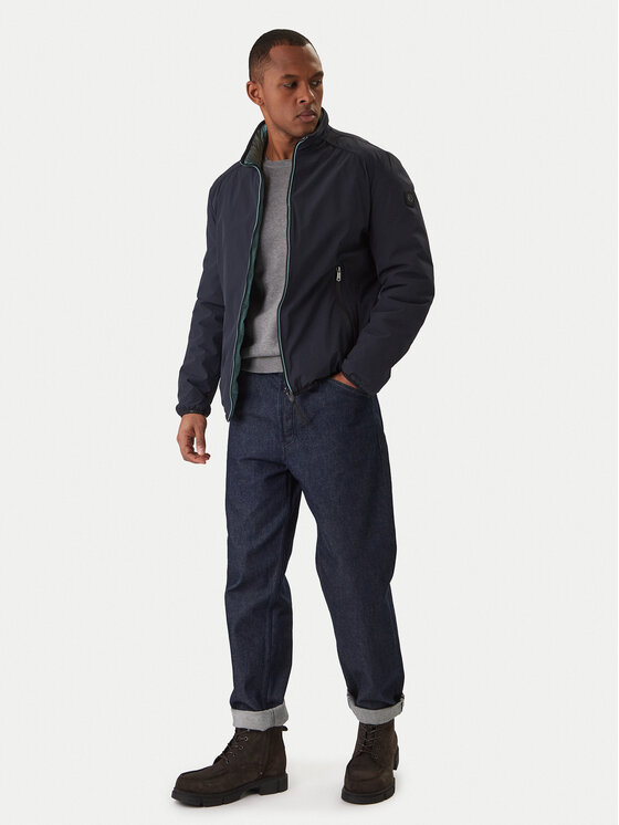 Milestone Milestone Преходно яке MSPizaro 610445 60825 Тъмносин Regular Fit