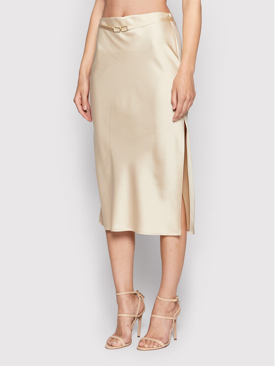 Gonna midi GGZ4DAR Beige Regular Fit