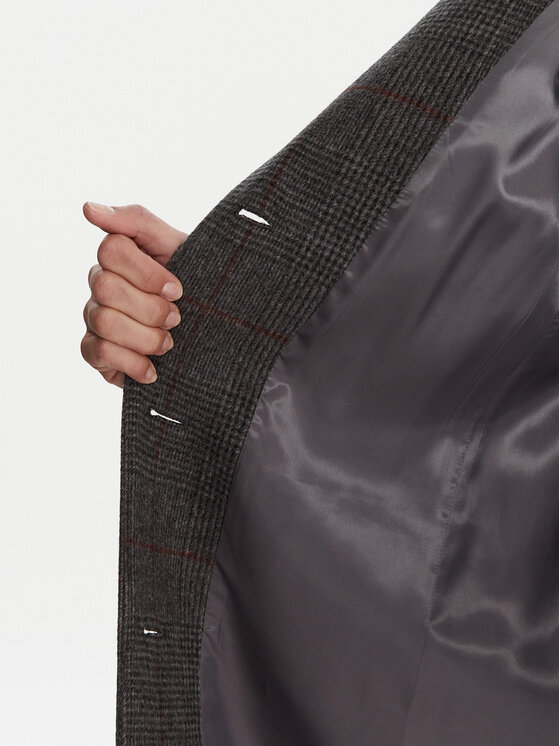 Marella Marella Вълнено палто Giostro 2523016162 Сив Regular Fit