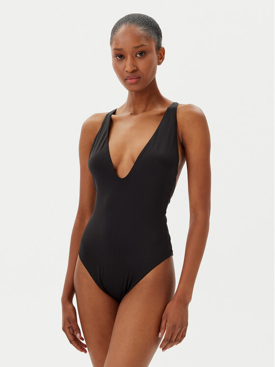 Calvin Klein Swimwear Calvin Klein Swimwear Női fürdőruha KW0KW02798 Fekete