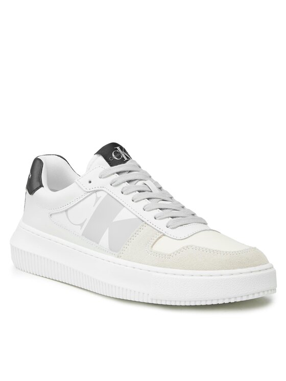 Calvin Klein Jeans Calvin Klein Jeans Superge Chunky Cupsole Laceup Mix YW0YW01046 Bela