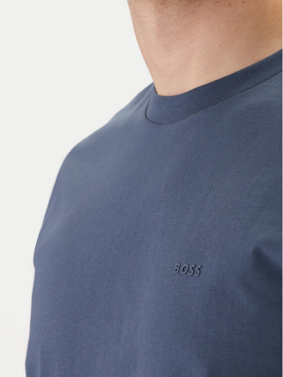BOSS BOSS Tricou Thompson 01 50468347 Albastru Regular Fit