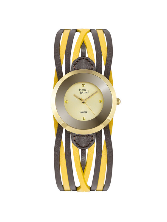 Pierre Ricaud Pierre Ricaud Orologio P22016.1M41Q-SET Marrone