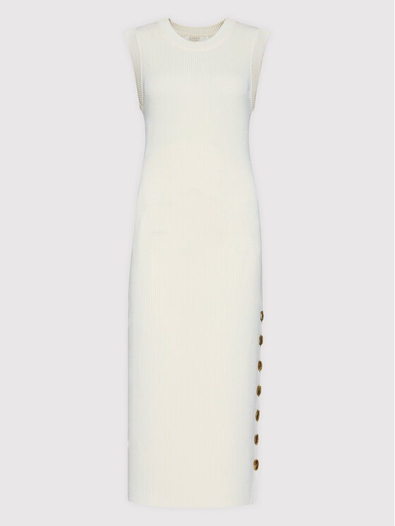 Notes Du Nord Notes Du Nord Trikotāžas kleita Dora 12701 Bēšs Slim Fit