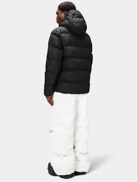 Rains Rains Télikabát 15120 Fekete Regular Fit