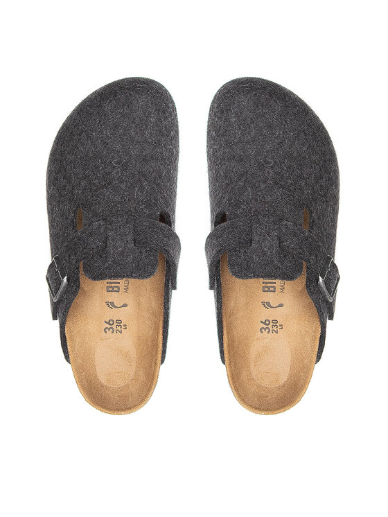 Birkenstock Birkenstock Klapki Boston Bs 0160373 Szary