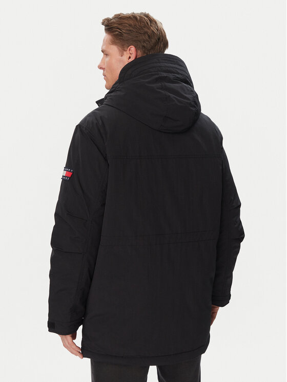 Tommy Jeans Tommy Jeans Parka City Ready DM0DM22251 Czarny Relaxed Fit