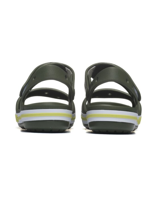 Crocs Crocs Klapki BAYABAND SANDAL KID Zielony