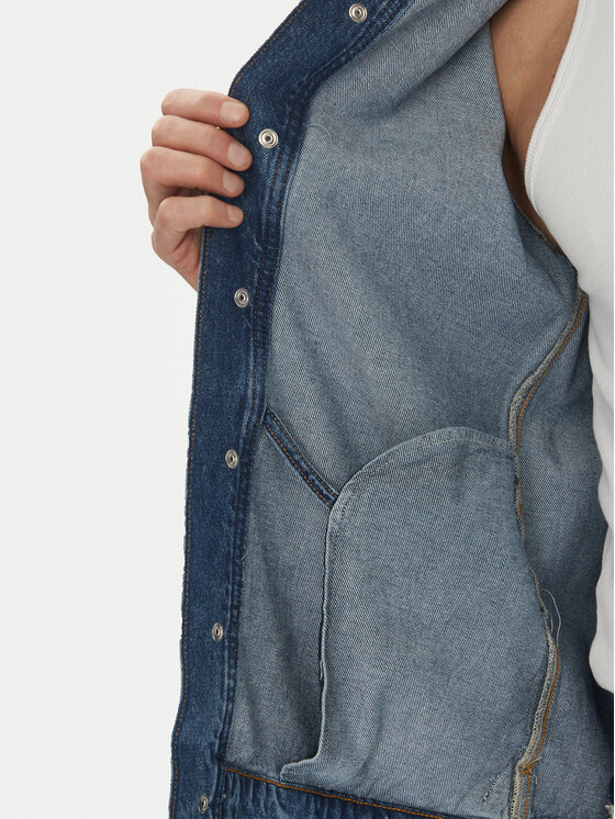 Liu Jo Liu Jo Jeans jakna QA5300 D0257 78263 Mornarsko modra Regular Fit