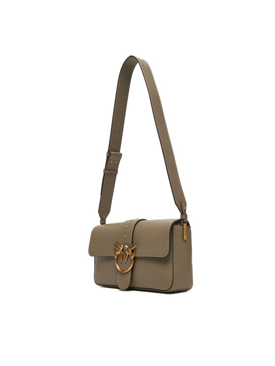 PINKO PINKO Kabelka Love One Classic Slouchy Fl Al 25-26 PLTT 104524 A0QO Šedá