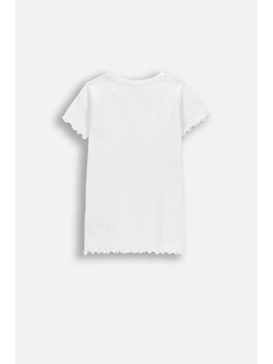 Coccodrillo Coccodrillo T-Shirt WC6143226VGA-001 Biały Regular Fit