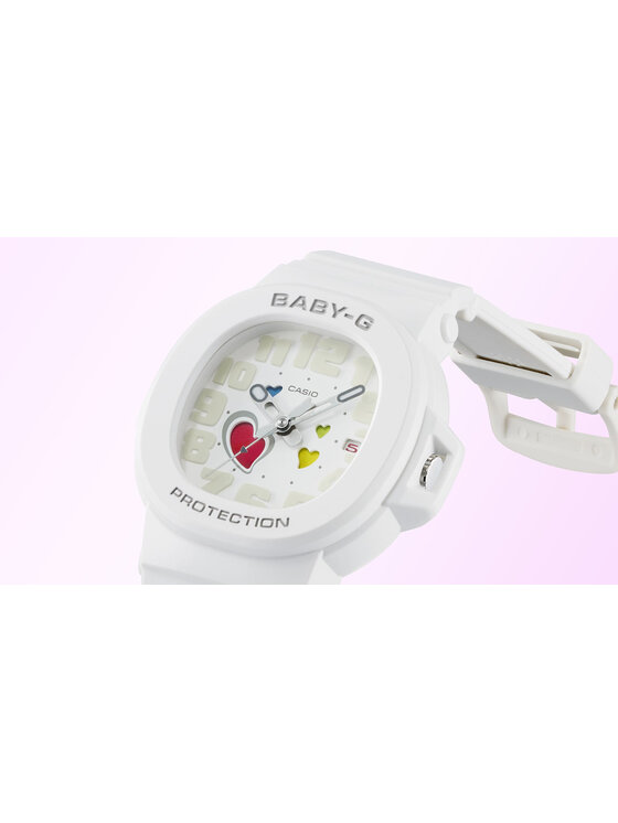 Casio Casio Zegarek BGA-10-7AER Biały