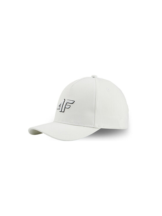 4F 4F Czapka z daszkiem BASIC 3 Biały