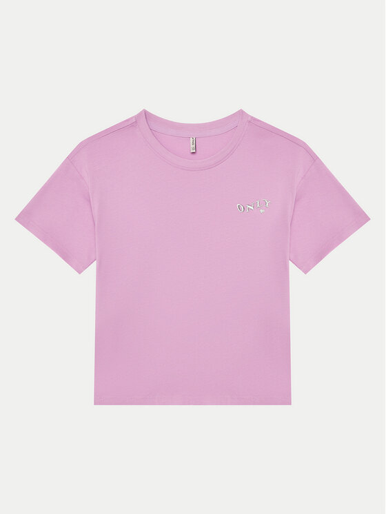 Kids ONLY Kids ONLY T-Shirt Maiken 15313877 Fialová Regular Fit
