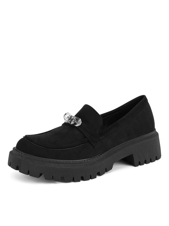 DeeZee DeeZee Loafersy BBT-22663-1 Czarny