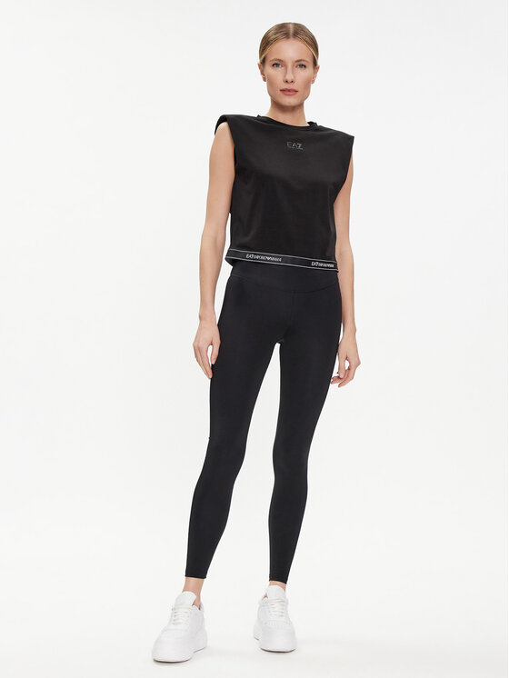 EA7 Emporio Armani EA7 Emporio Armani Тишърт 3DTT22 TJ6SZ 1200 Черен Regular Fit