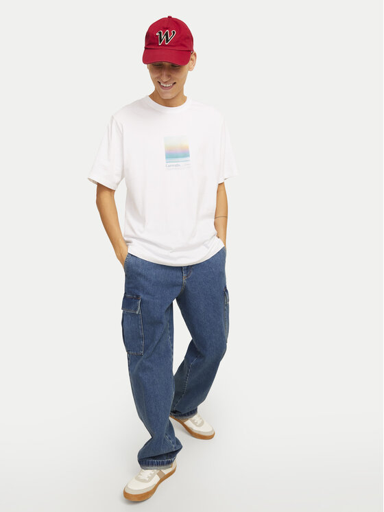 Jack&Jones Jack&Jones Jeans hlače Bill 12270261 Modra Relaxed Fit