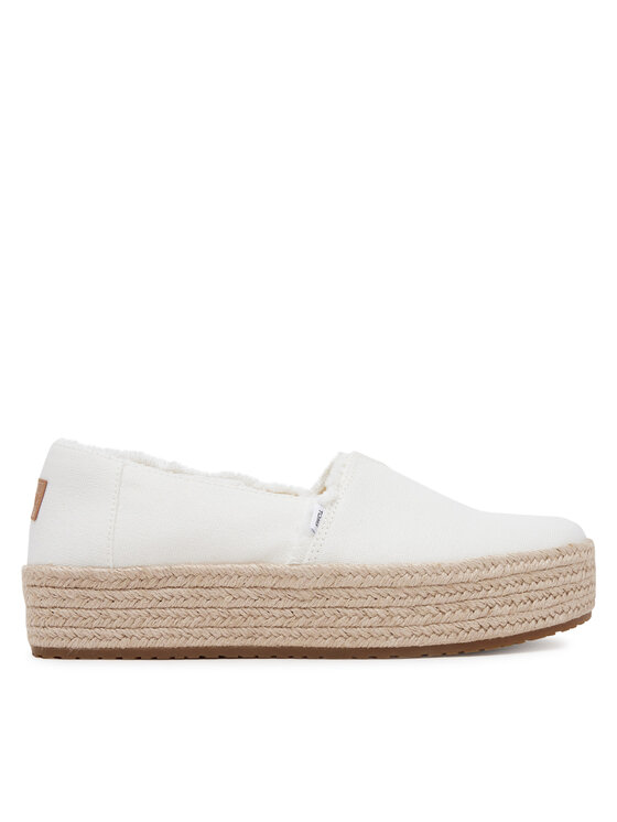 Toms Toms Еспадрильї Valencia 10019795 Білий