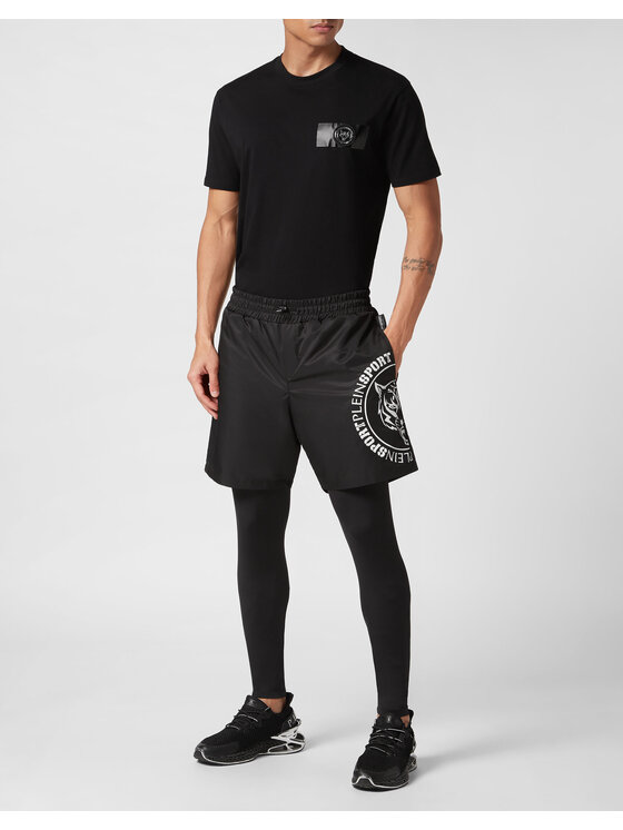 Plein Sport Plein Sport Legginsy 21337 Czarny Active Fit