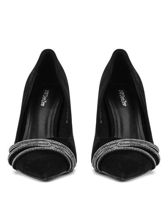 DeeZee DeeZee Pantofi cu toc subțire GA0-1931 Negru
