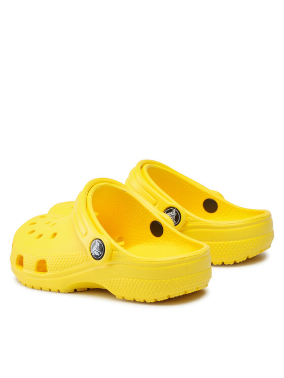 Crocs Crocs Klapki Classic Clog K 206991 Żółty