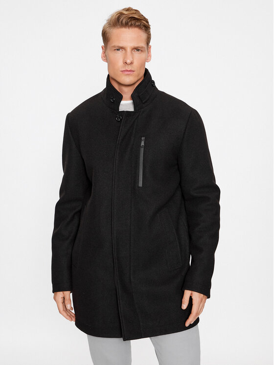 Geox Geox Giubbotto invernale Monreale M3615A T3028F 9000 Nero Regular Fit