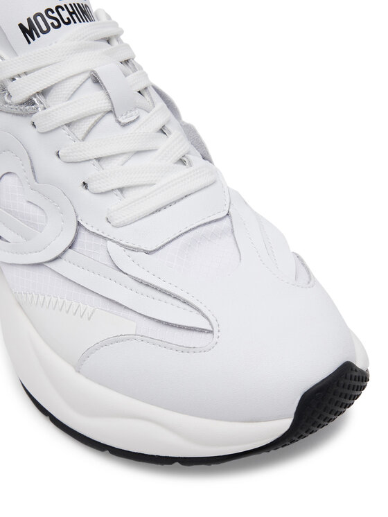 LOVE MOSCHINO LOVE MOSCHINO Sneakersy JA15326G1MIQE10A Biały