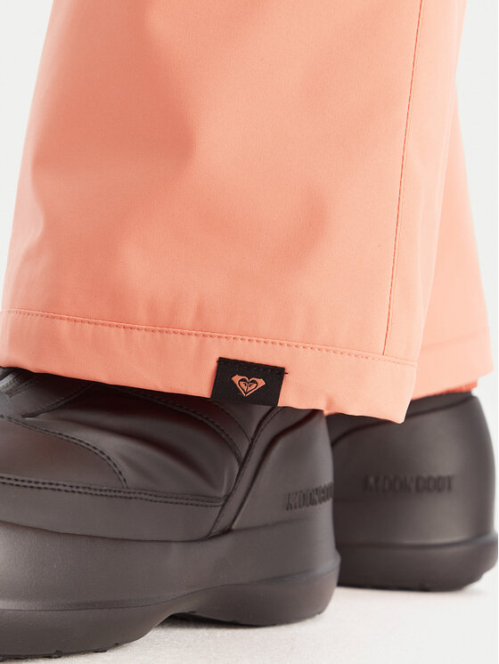 Roxy Roxy Suusapüksid Snowy Crest PT ERJTP03301 Korallivärviline Regular Fit